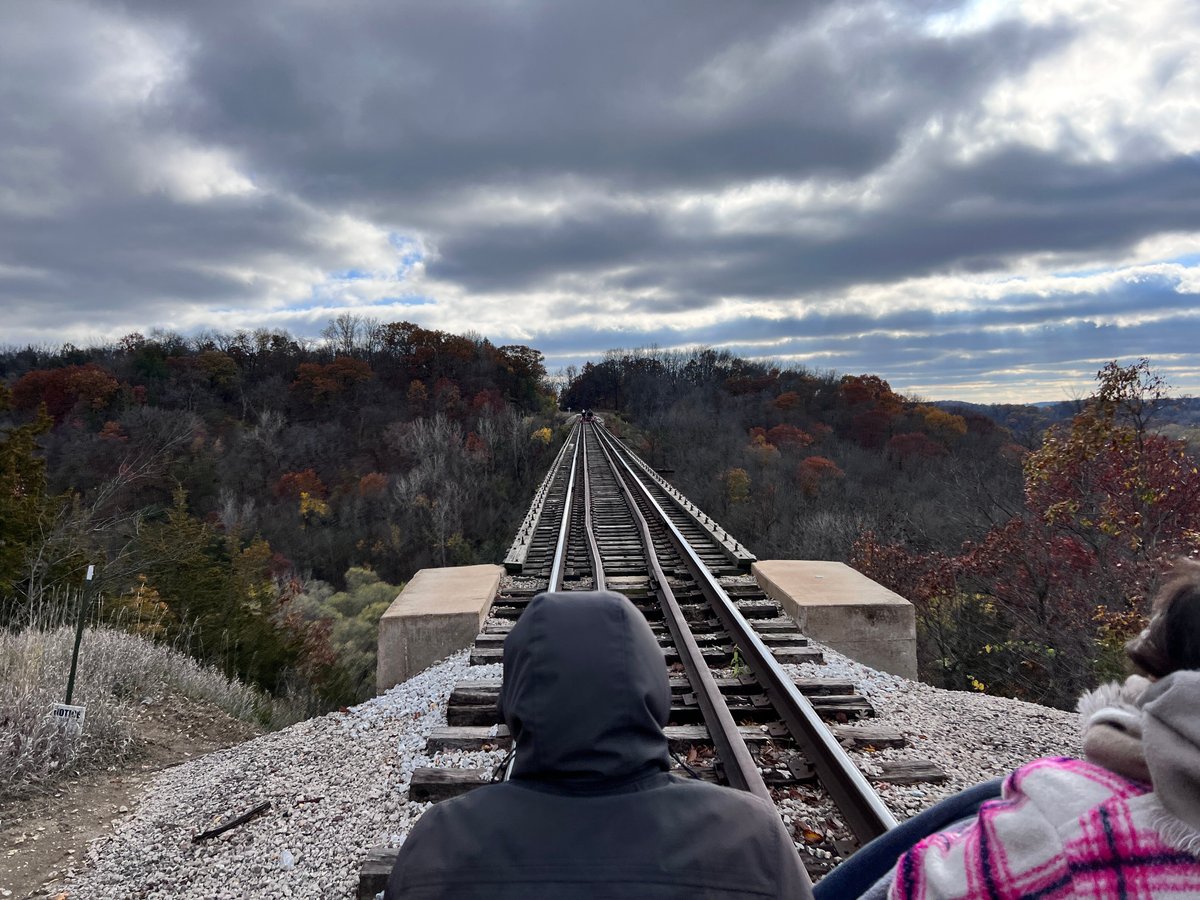 See a sneak peek of the Rail Explorers attraction at the Boone