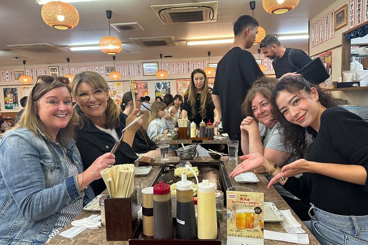 2023 Osaka Street Food Guided Evening Walking Tour