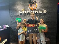 Casa de jogos de escape Chronos Escape Game inaugura em São José
