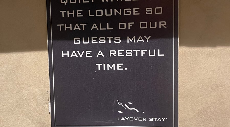 That didn't happen.  The staff doesn't enforce this rule.  Caveat emptor!