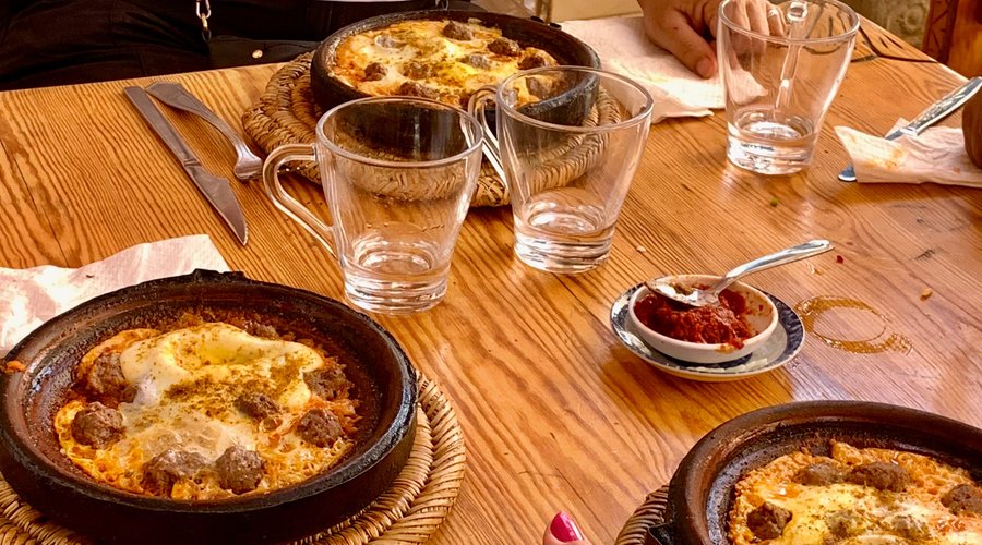 Tajine viande haché,  kefta à la marocain 
