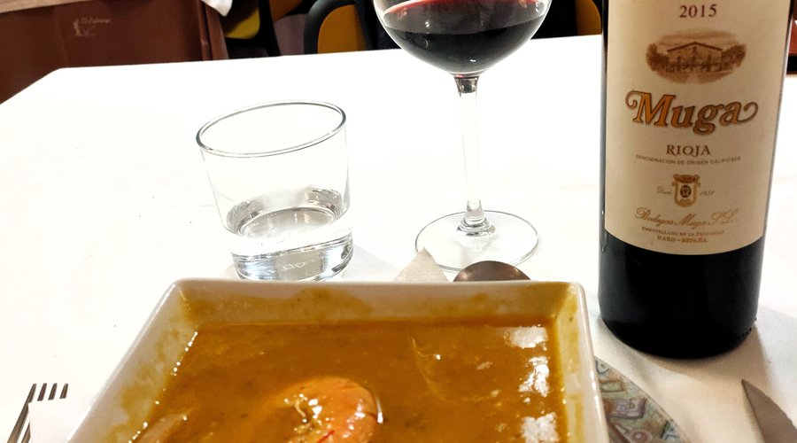 Zuppa di pesce.