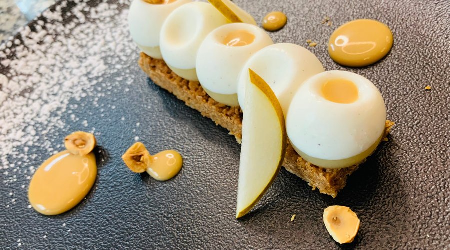 Cheesecake au poire 