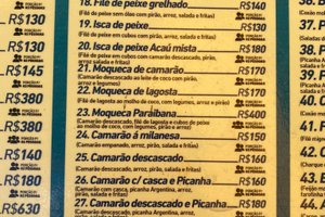 Cardápio