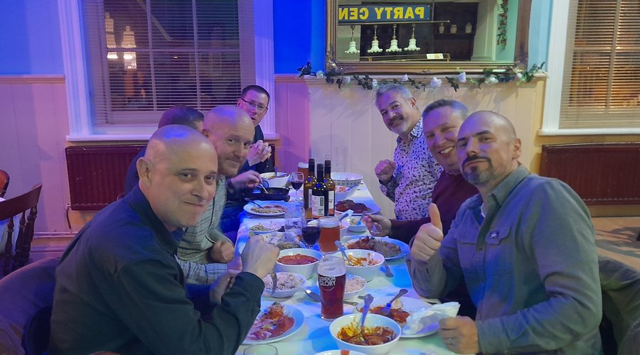 CCCC enjoying the night