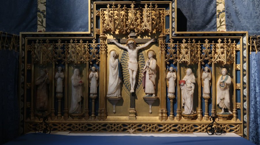 Lady Chapel Altar designed by Geoffrey Webb
