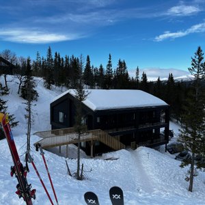 Perfect ski in and out at Gaustaview!