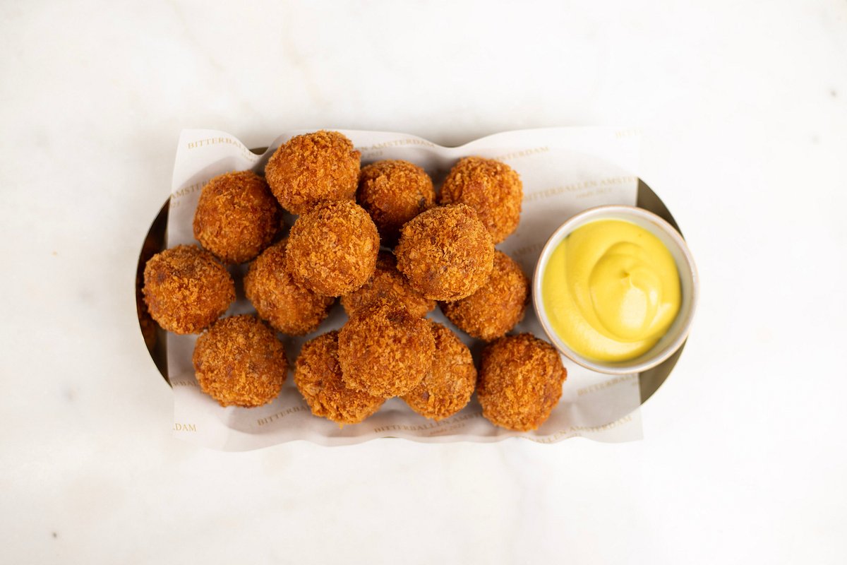 Locally made Holtkamp Veal Bitterballen