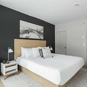 Queen bed, One-bedroom Apartment