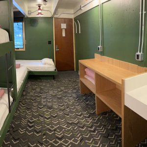 Quad Room with (4) twin beds and Private Bathroom
