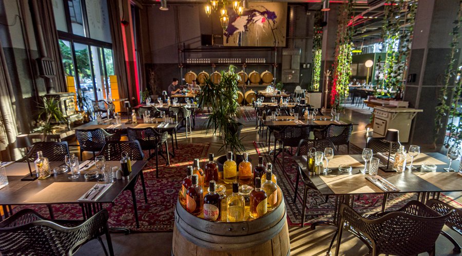 Barrel House restaurant. 