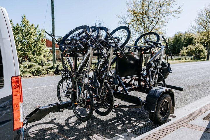 Bike discount shuttle trailer