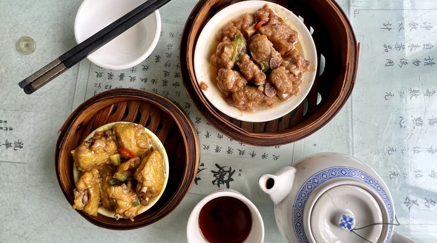 Loved the atmosphere of the old teahouse and we loved our dim sum!