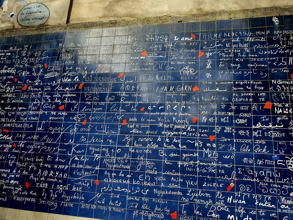 Le Mur des Je t’aime