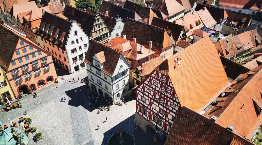 View from above.