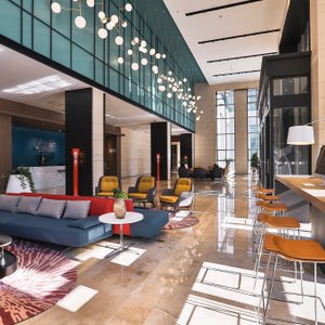 The lobby