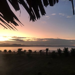 Amanecer desde nuestra habitación Cangrejo