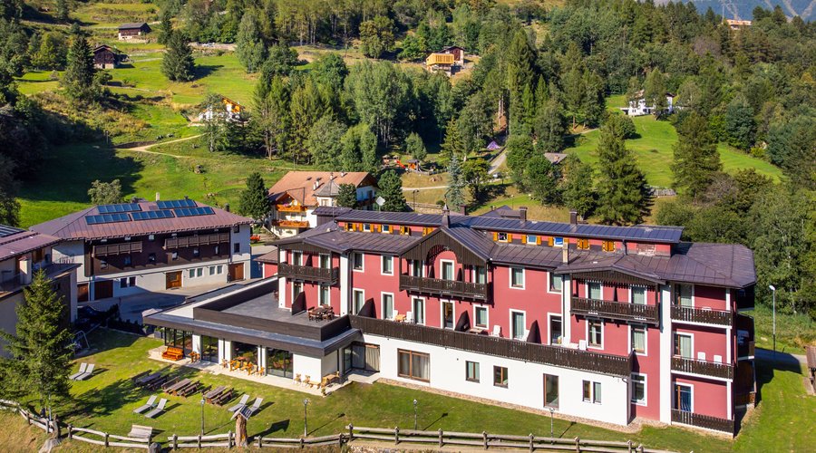 vista aerea Vioz Family Hotel & Apartments