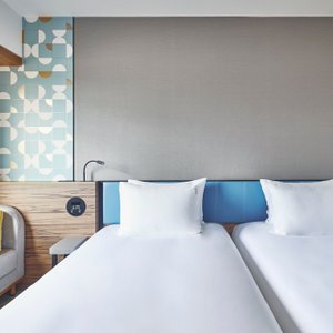 Guest room - designed to be light filled and cozy