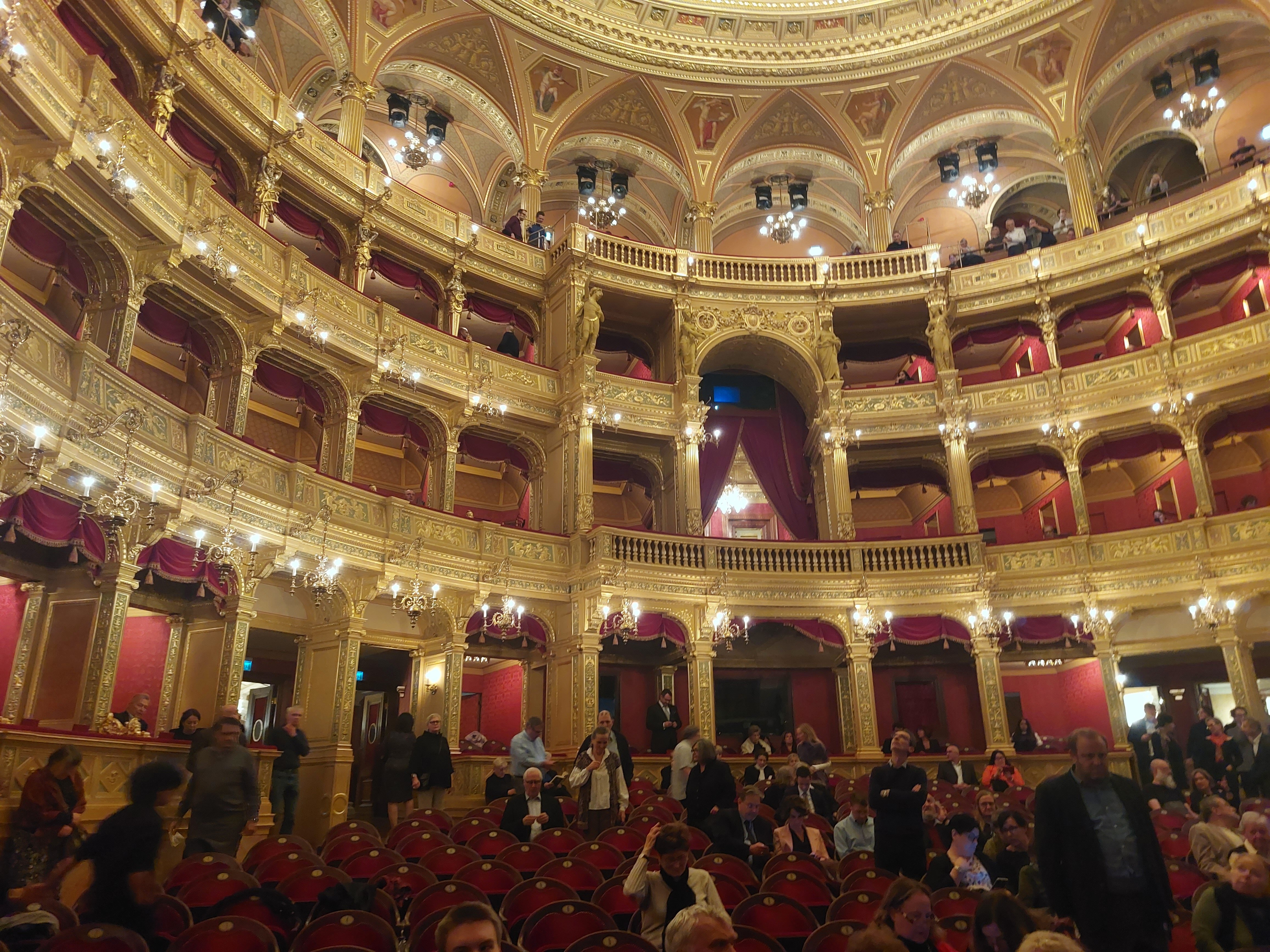 Hungarian State Opera House Magyar Allami Operahaz Budapest