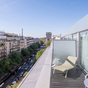 Private Terrace, Eiffel Tower - Arc de Triomphe