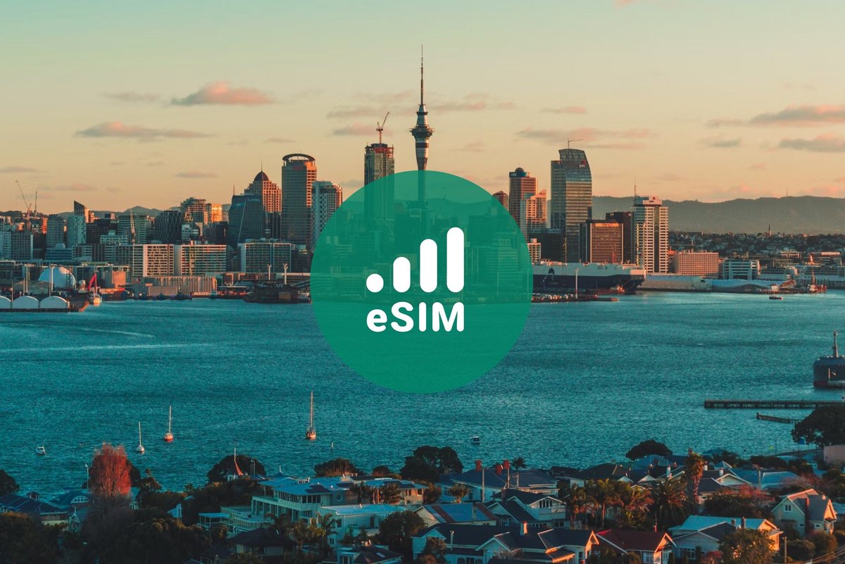 eSIM Data Plan for Auckland New Zealand via QR Code - Alles wat u moet ...