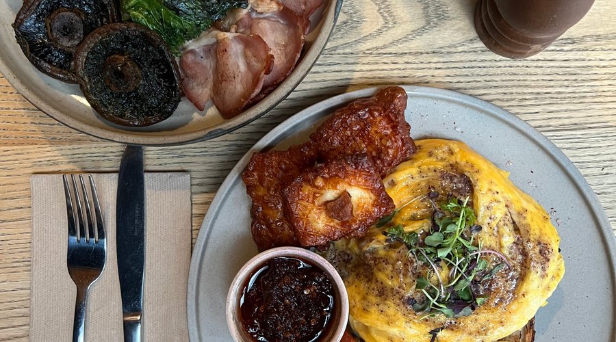 Eggs with all the sides