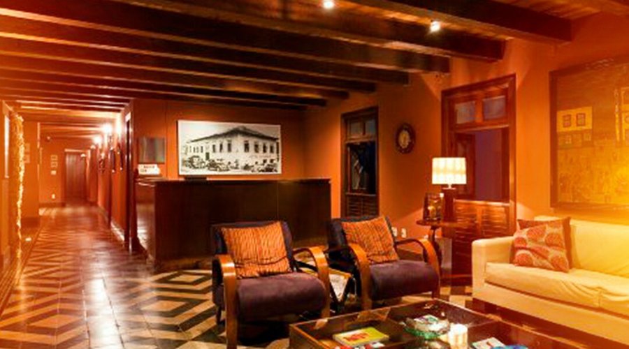 Recepção - Hotel Quadrado