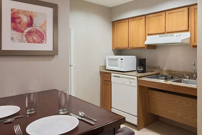 Full-size refrigerator with freezer. - Picture of Homewood Suites by Hilton  Orlando Airport - Tripadvisor