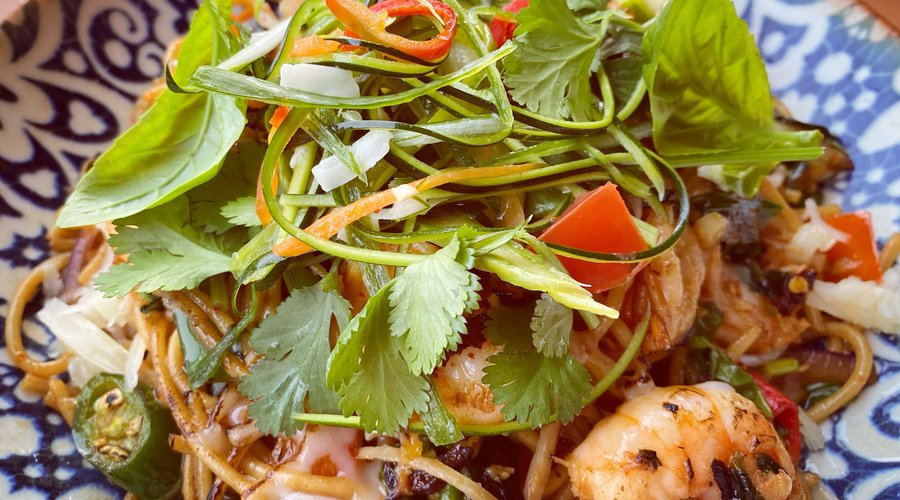 Spaghetti Phad Krapow 🌶️🌶️