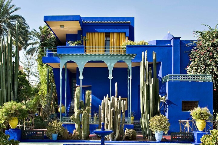 2024 Majorelle Garden St Laurent Berber Museum Round Trip Tickets Marrakech