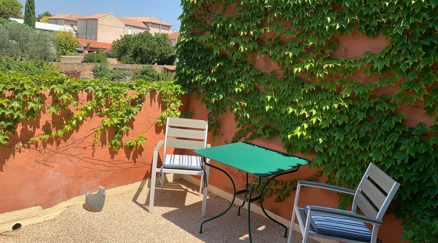 Les chambres Denise et Isabelle disposent chacune d'une terrasse privée.