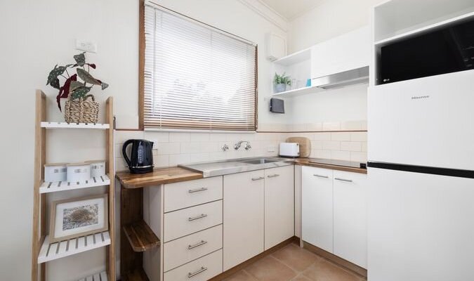 One Bedroom Unit's kitchen