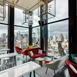 New York rooftop bar from citizenM