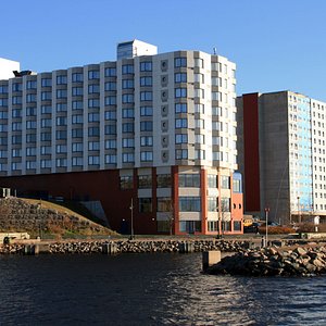 Water view of Hotel