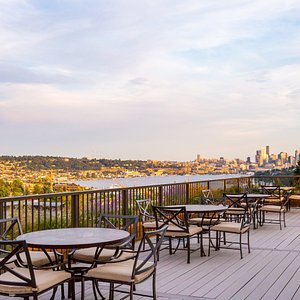 Rooftop deck- BBQ’s, seating and unique “dog-walk” open 2/4-7