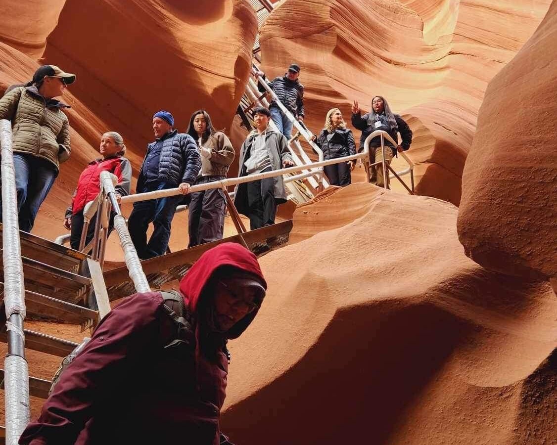 Lower Antelope Canyon 8am PST. Their website states MST, but it's false. -  Picture of Dixie's Lower Antelope Canyon Tours, Page - Tripadvisor