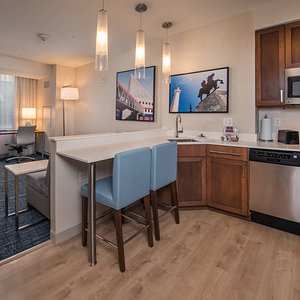Kitchen - One-Bedroom Suite