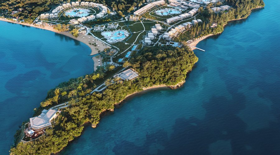 Aerial view of Ikos Odisia