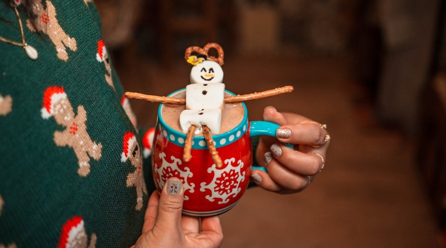 Olaf hot chocolate 🍫 