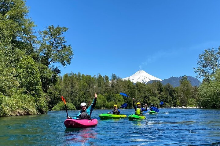 2024 Guided Kayak Trip on Liucura River (Pucon)