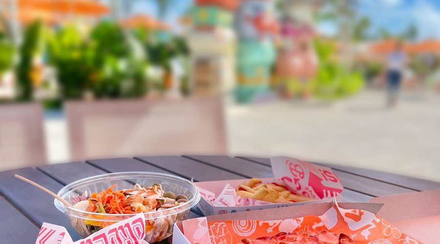 Encuentren los diferentes quioscos de Aqua Bites a lo largo de Aqua Nick. 