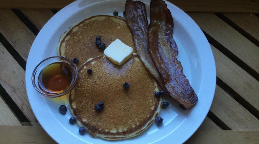Breakfast option - pancakes
