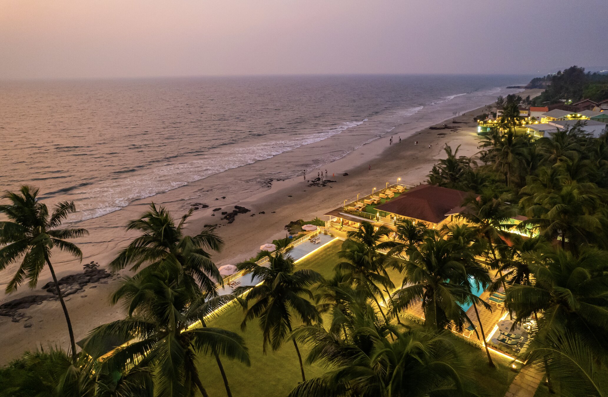 La Cabana Beach And Spa Goa Ashvem Beach India