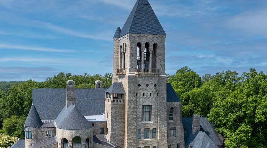 Glencairn, built between 1928 and 1939 in Bryn Athyn, Pennsylvania, was once the home of Raymond and Mildred (Glenn) Pitcairn and their children. The building now serves as a not-for-profit museum of religious art and history. Collections include ancient Egyptian, ancient Greek and Roman, medieval Christian, Islamic, Asian, and Indigenous American. 