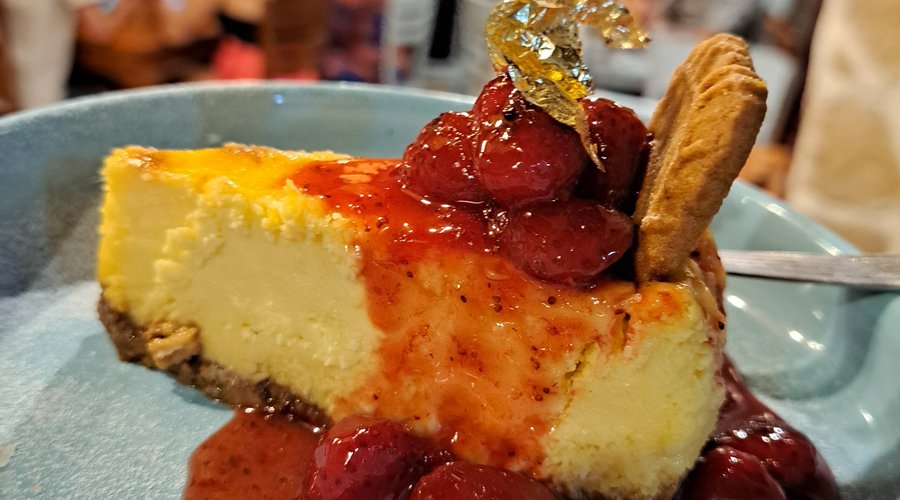Strawberry cheesecake