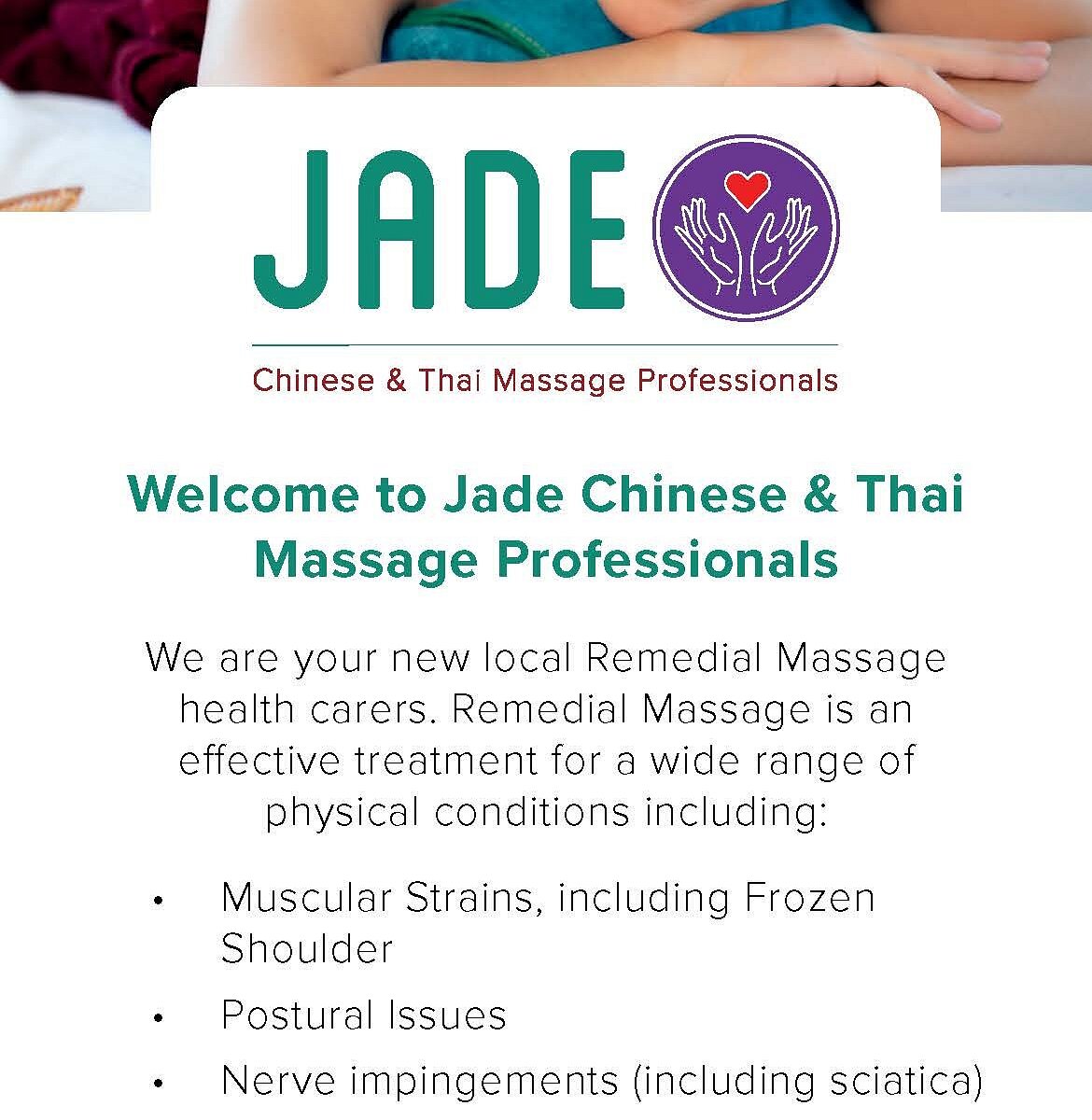 Jade Chinese & Thai Massage Professionals - All You MUST Know Before You Go  (2024)