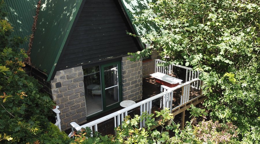 Total privacy as you relax among the tree tops.