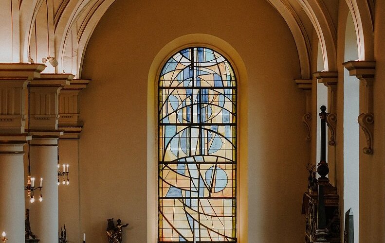 Ceri Richards stained glass window