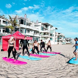 2024 Shared 2 Hour Small Group Surf Lesson in Santa Monica